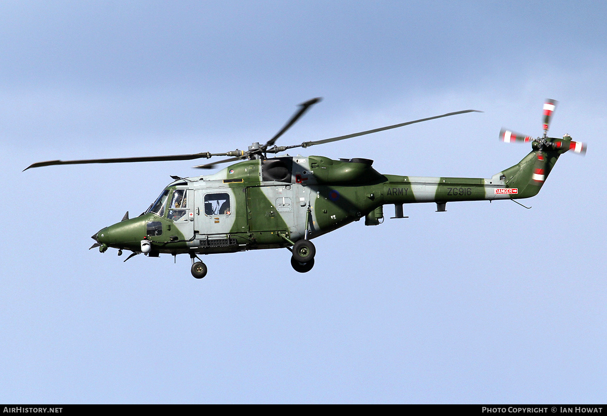 Aircraft Photo of ZG916 | Westland WG-13 Lynx AH9A | UK - Army | AirHistory.net #392922