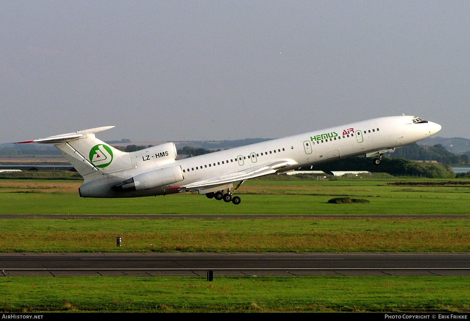 Aircraft Photo of LZ-HMS | Tupolev Tu-154M | Hemus Air | AirHistory.net #392924