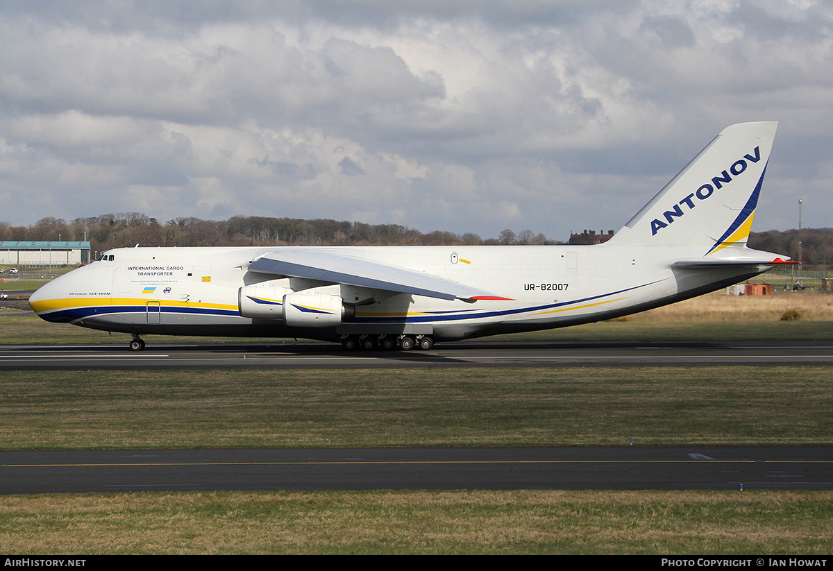 Aircraft Photo of UR-82007 | Antonov An-124-100M Ruslan | Antonov Airlines | AirHistory.net #392925