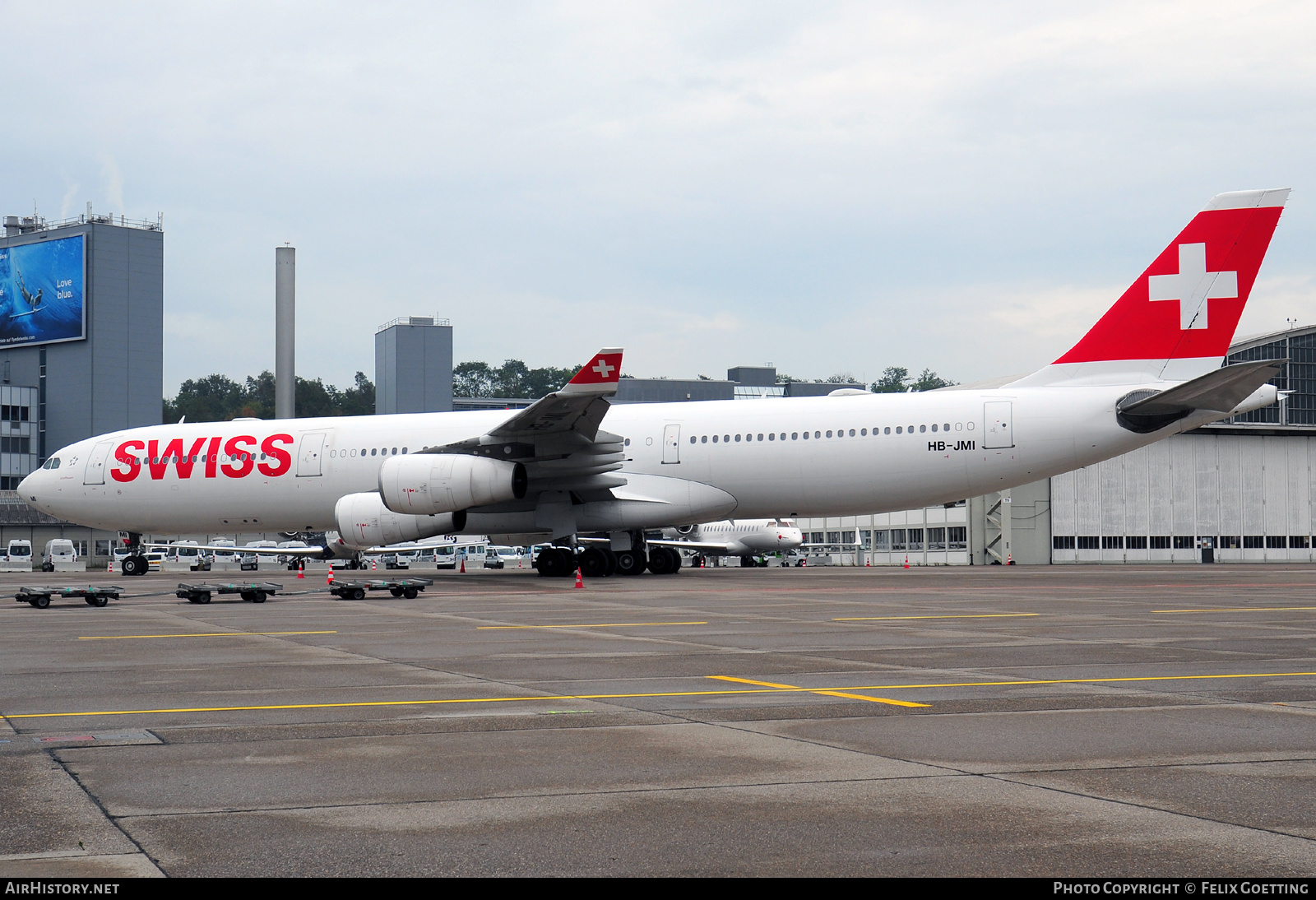 Aircraft Photo of HB-JMI | Airbus A340-313 | Swiss International Air Lines | AirHistory.net #392939