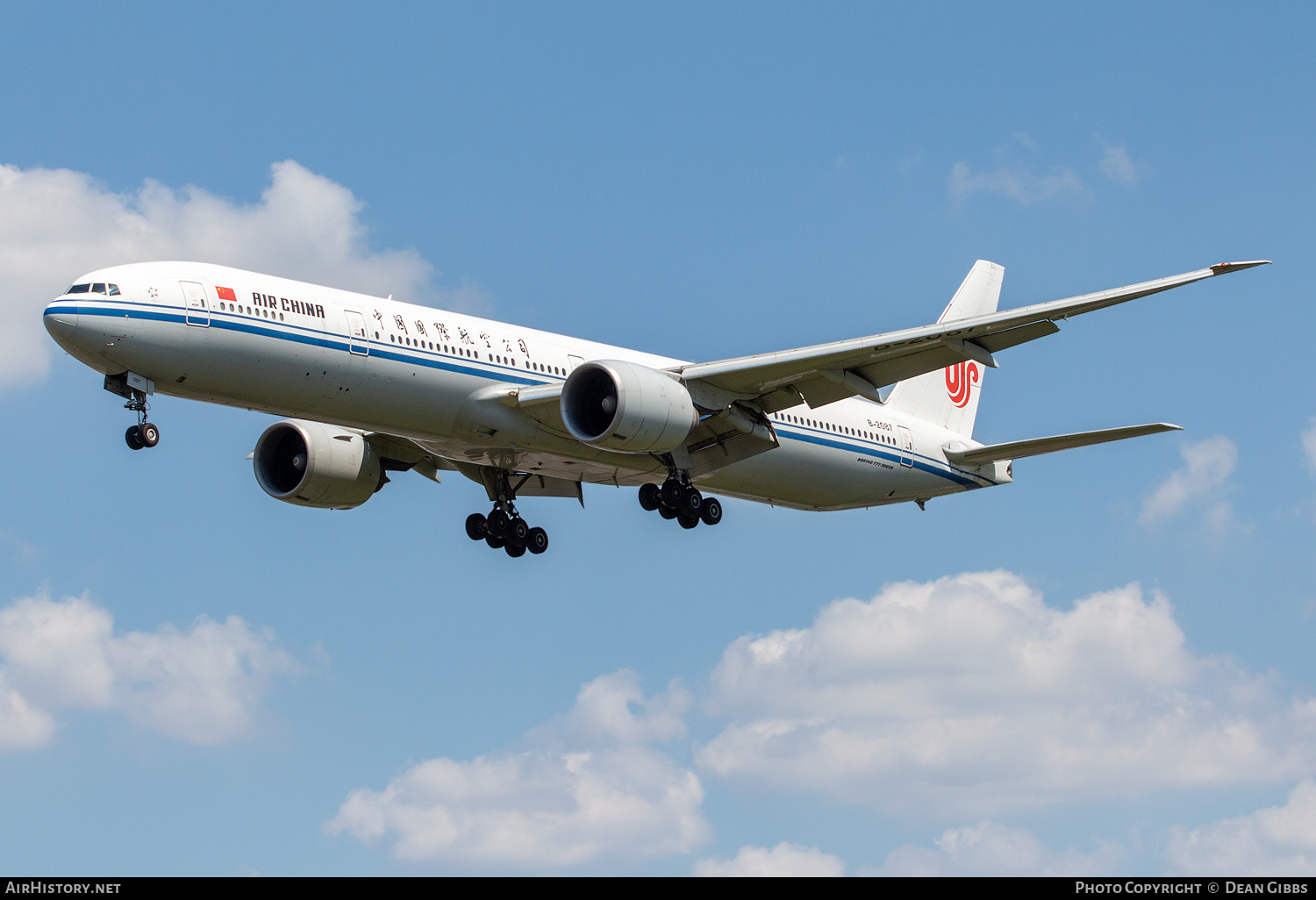 Aircraft Photo of B-2087 | Boeing 777-39L/ER | Air China | AirHistory.net #392948