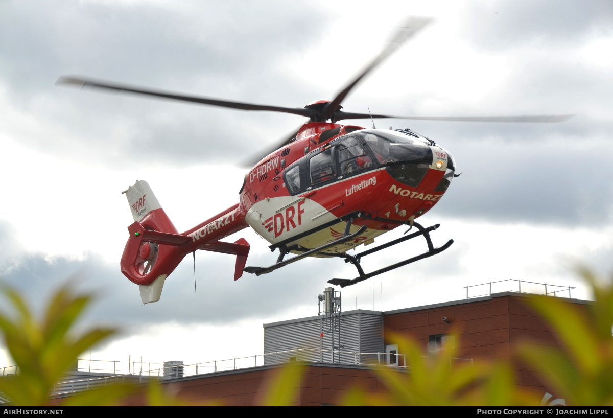 Aircraft Photo of D-HDRW | Eurocopter EC-135P-2+ | DRF Luftrettung - German Air Rescue | AirHistory.net #392963