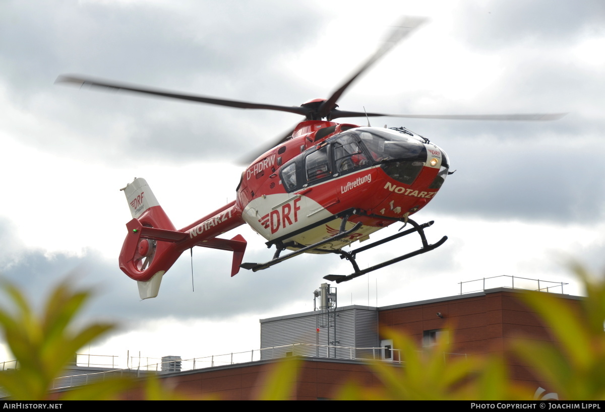 Aircraft Photo of D-HDRW | Eurocopter EC-135P-2+ | DRF Luftrettung - German Air Rescue | AirHistory.net #392963