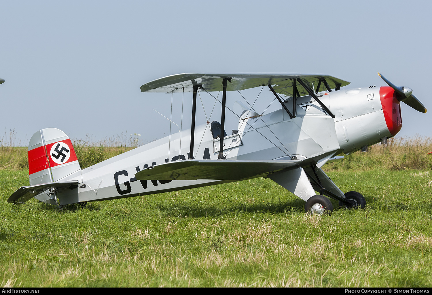 Aircraft Photo of G-WJCM | CASA 1-131E Series 2000 Jungmann | AirHistory.net #392994