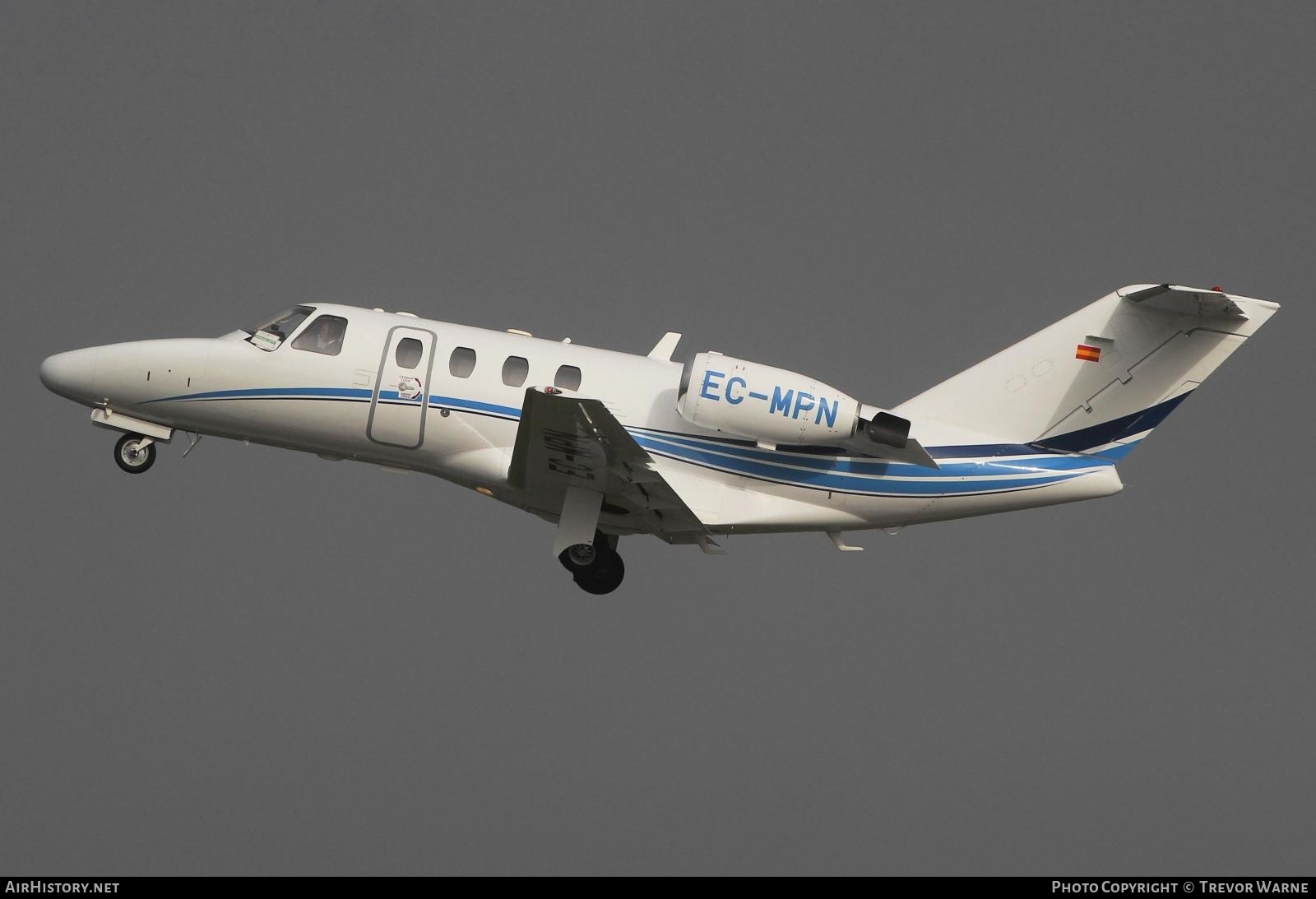 Aircraft Photo of EC-MPN | Cessna 525 CitationJet CJ1 | AirHistory.net #392995
