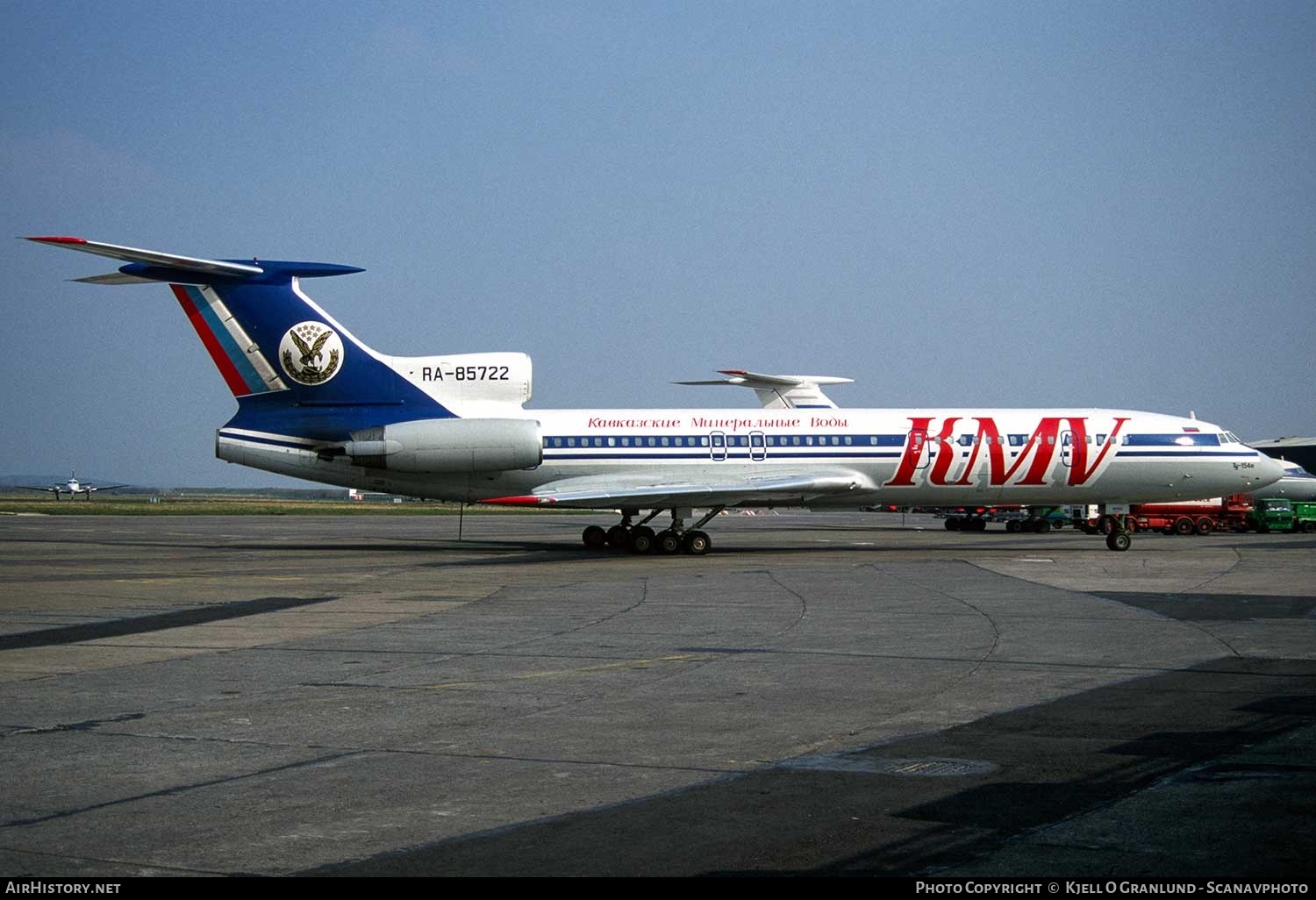 Aircraft Photo of RA-85722 | Tupolev Tu-154M | KMV - Kavkazskie Mineralnye Vody | AirHistory.net #393011