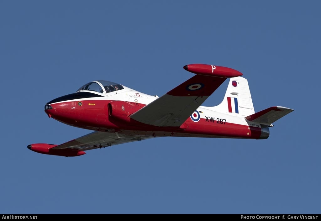 Aircraft Photo of N287XW / XW287 | BAC 84 Jet Provost T5 | UK - Air Force | AirHistory.net #393019