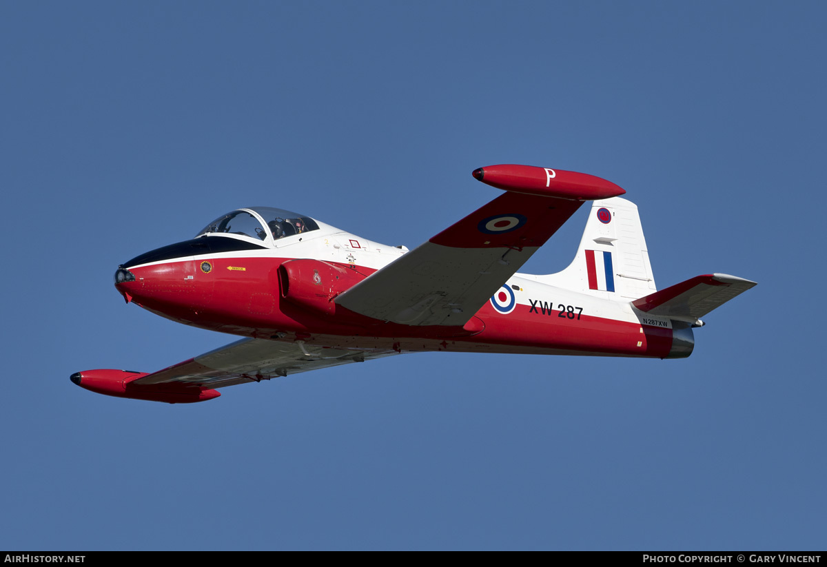 Aircraft Photo of N287XW / XW287 | BAC 84 Jet Provost T5 | UK - Air Force | AirHistory.net #393019