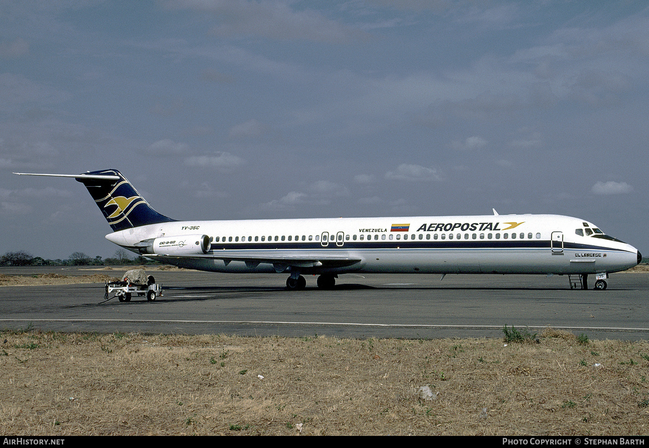 Aircraft Photo of YV-35C | McDonnell Douglas DC-9-51 | Aeropostal | AirHistory.net #393024