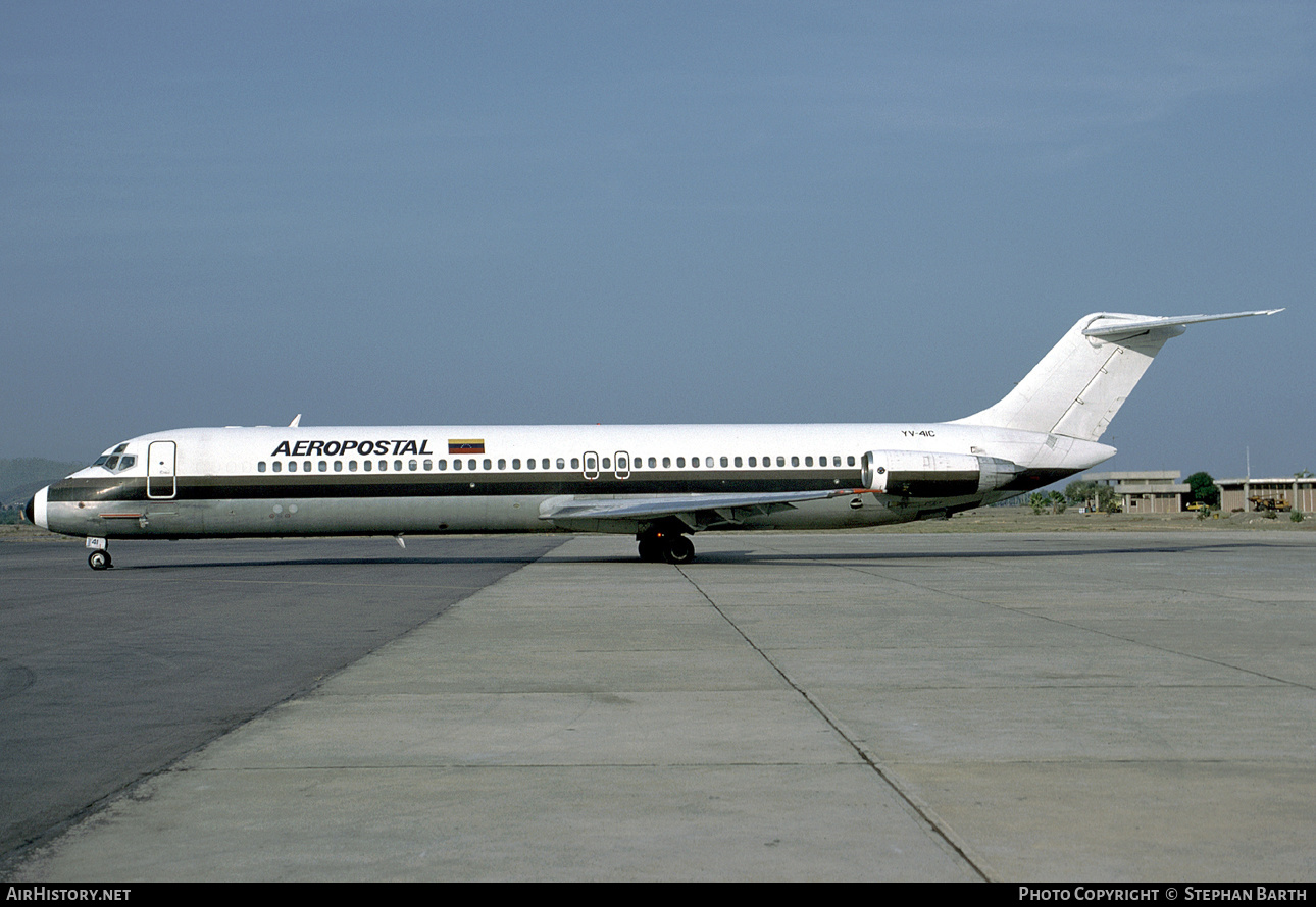 Aircraft Photo of YV-41C | McDonnell Douglas DC-9-51 | Aeropostal | AirHistory.net #393029