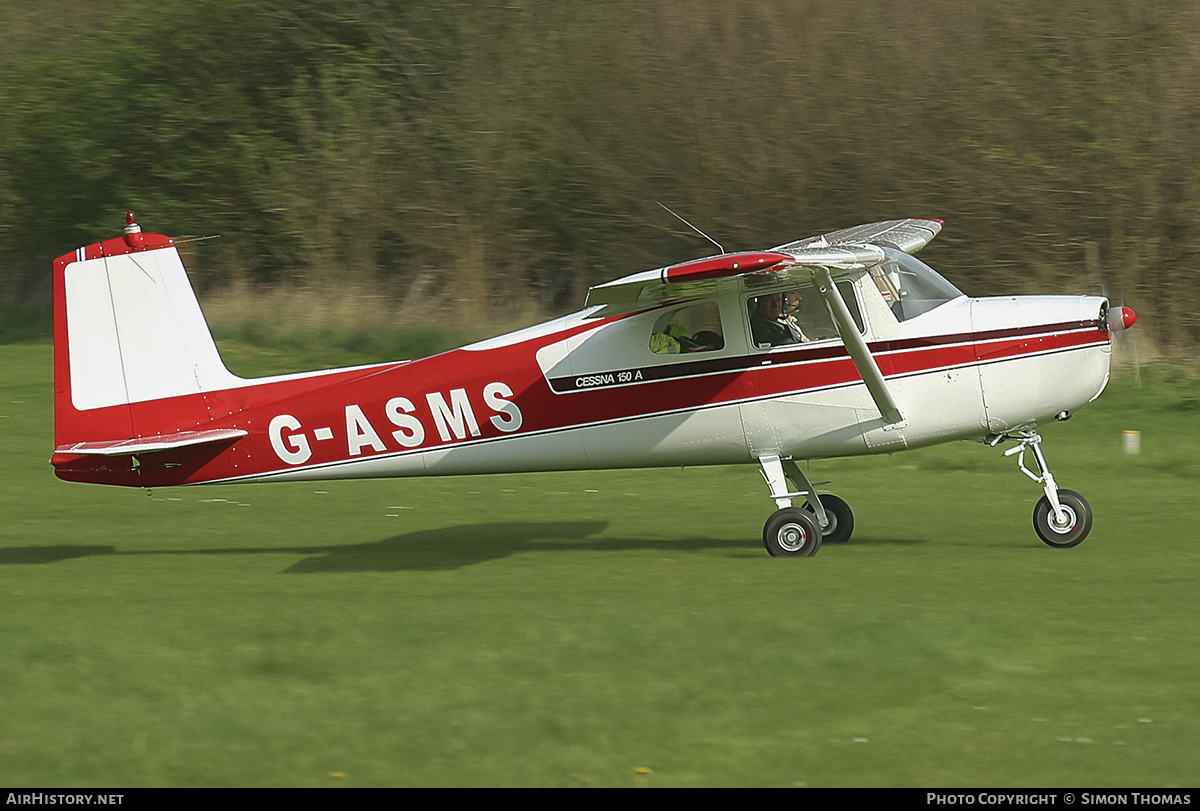 Aircraft Photo of G-ASMS | Cessna 150A | AirHistory.net #393052
