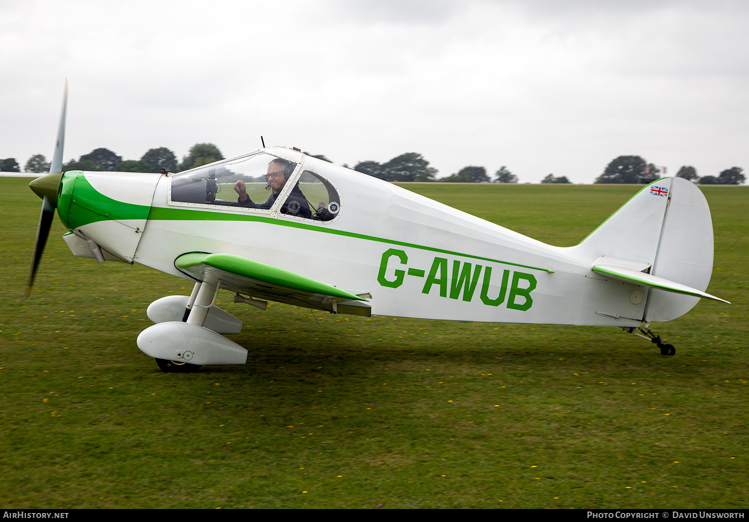 Aircraft Photo of G-AWUB | CAB GY-201 Minicab/Mod | AirHistory.net #393055