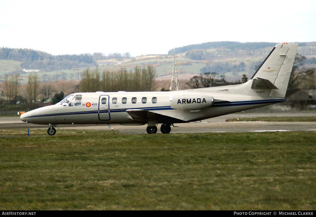 Aircraft Photo of U.20-1 | Cessna 550 Citation II | Spain - Navy | AirHistory.net #393058