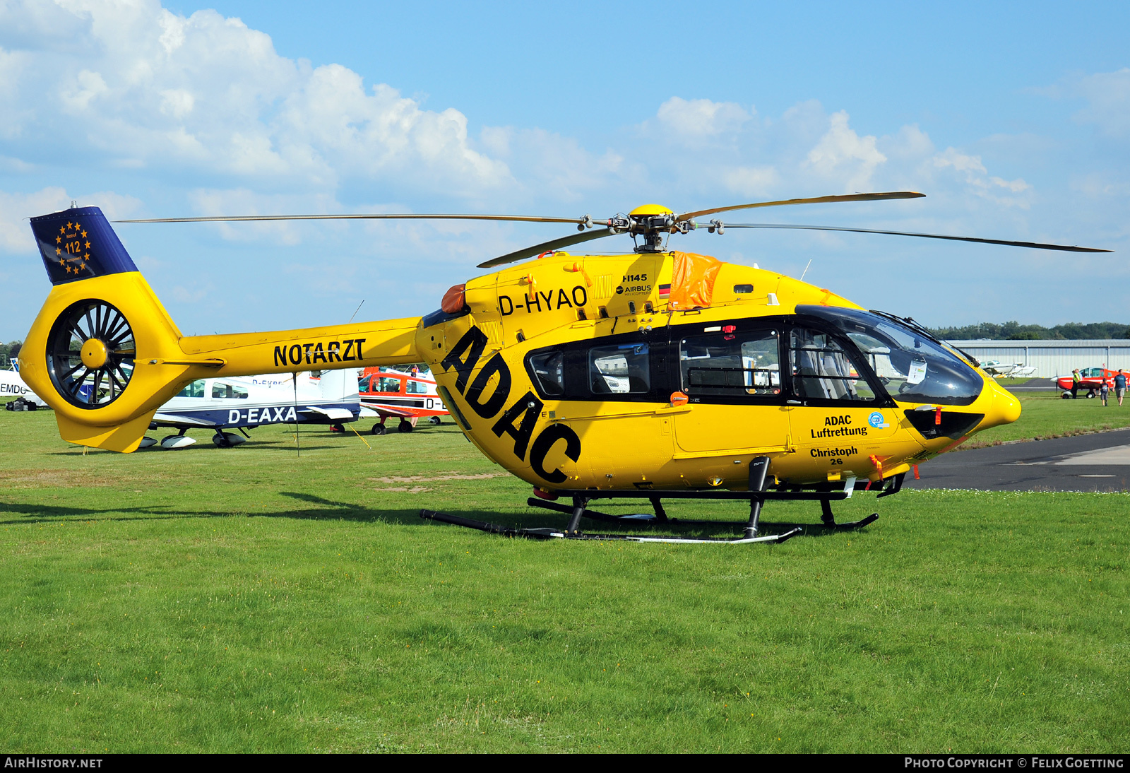 Aircraft Photo of D-HYAO | Airbus Helicopters H-145 (BK-117D-2) | ADAC Luftrettung | AirHistory.net #393070