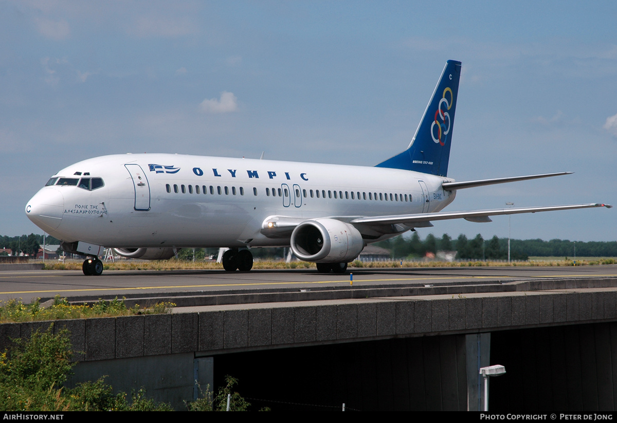 Aircraft Photo of SX-BMC | Boeing 737-42J | Olympic | AirHistory.net #393073