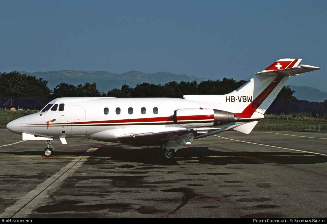 Aircraft Photo of HB-VBW | Hawker Siddeley HS-125-400B | AirHistory.net #393076