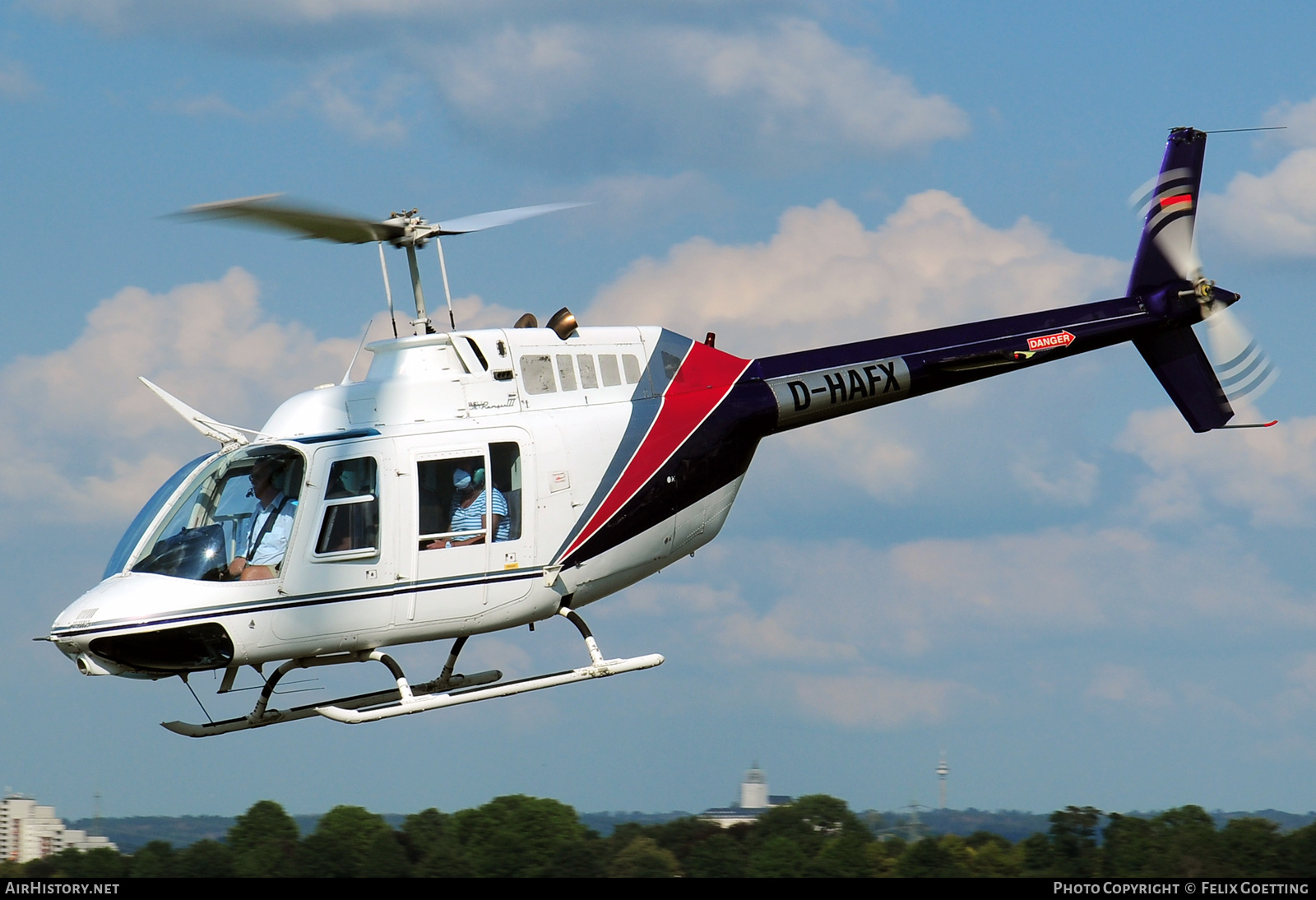 Aircraft Photo of D-HAFX | Bell 206B-3 JetRanger III | AirHistory.net #393077