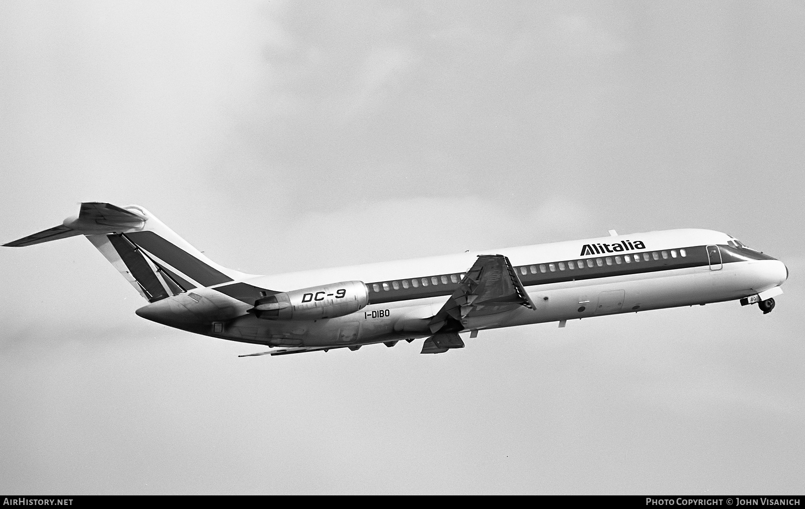 Aircraft Photo of I-DIBO | McDonnell Douglas DC-9-32 | Alitalia | AirHistory.net #393079