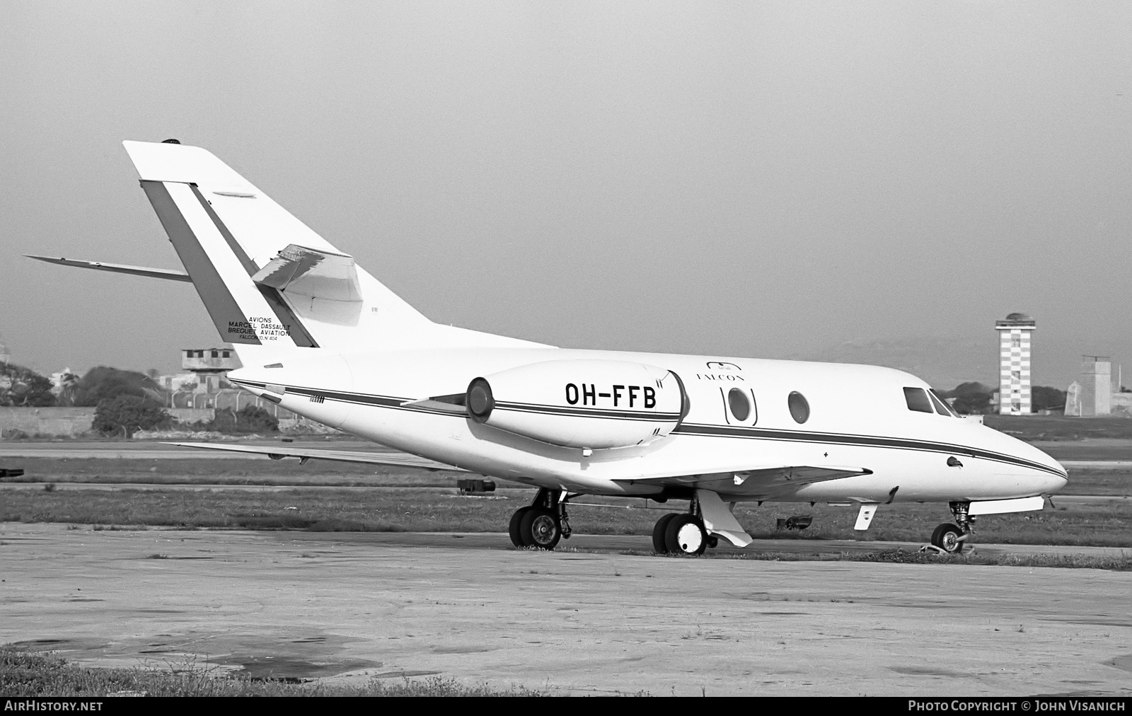 Aircraft Photo of OH-FFB | Dassault Falcon 10A | AirHistory.net #393080