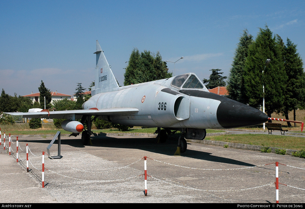 Aircraft Photo of 55-3386 / 0-53386 | Convair F-102A Delta Dagger | Turkey - Air Force | AirHistory.net #393096