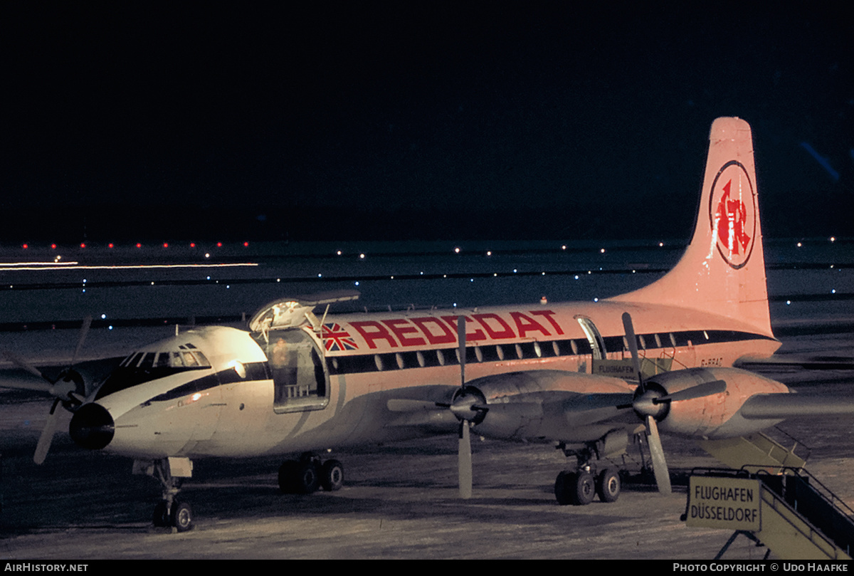 Aircraft Photo of G-BRAC | Bristol 175 Britannia 253F | Redcoat Air Cargo | AirHistory.net #393123