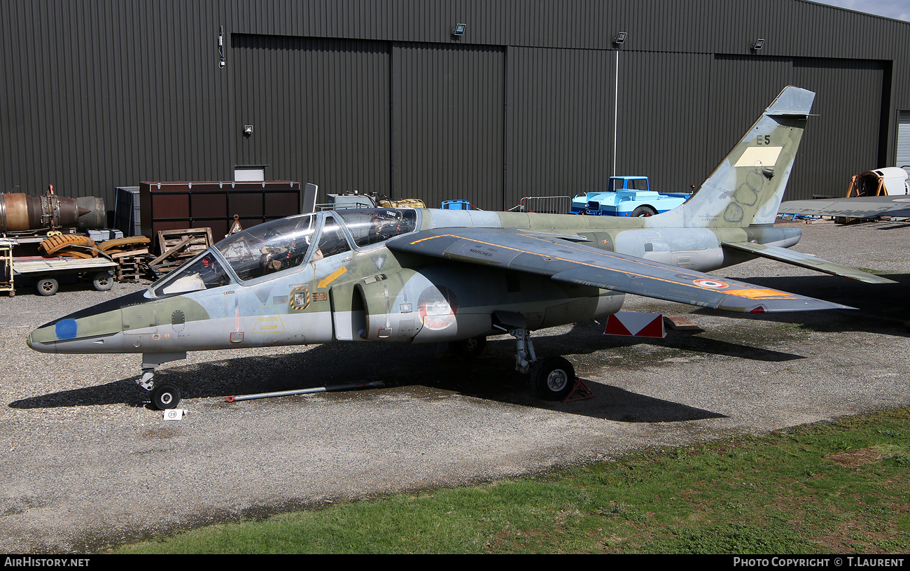 Aircraft Photo of E5 | Dassault-Dornier Alpha Jet E | France - Air Force | AirHistory.net #393133