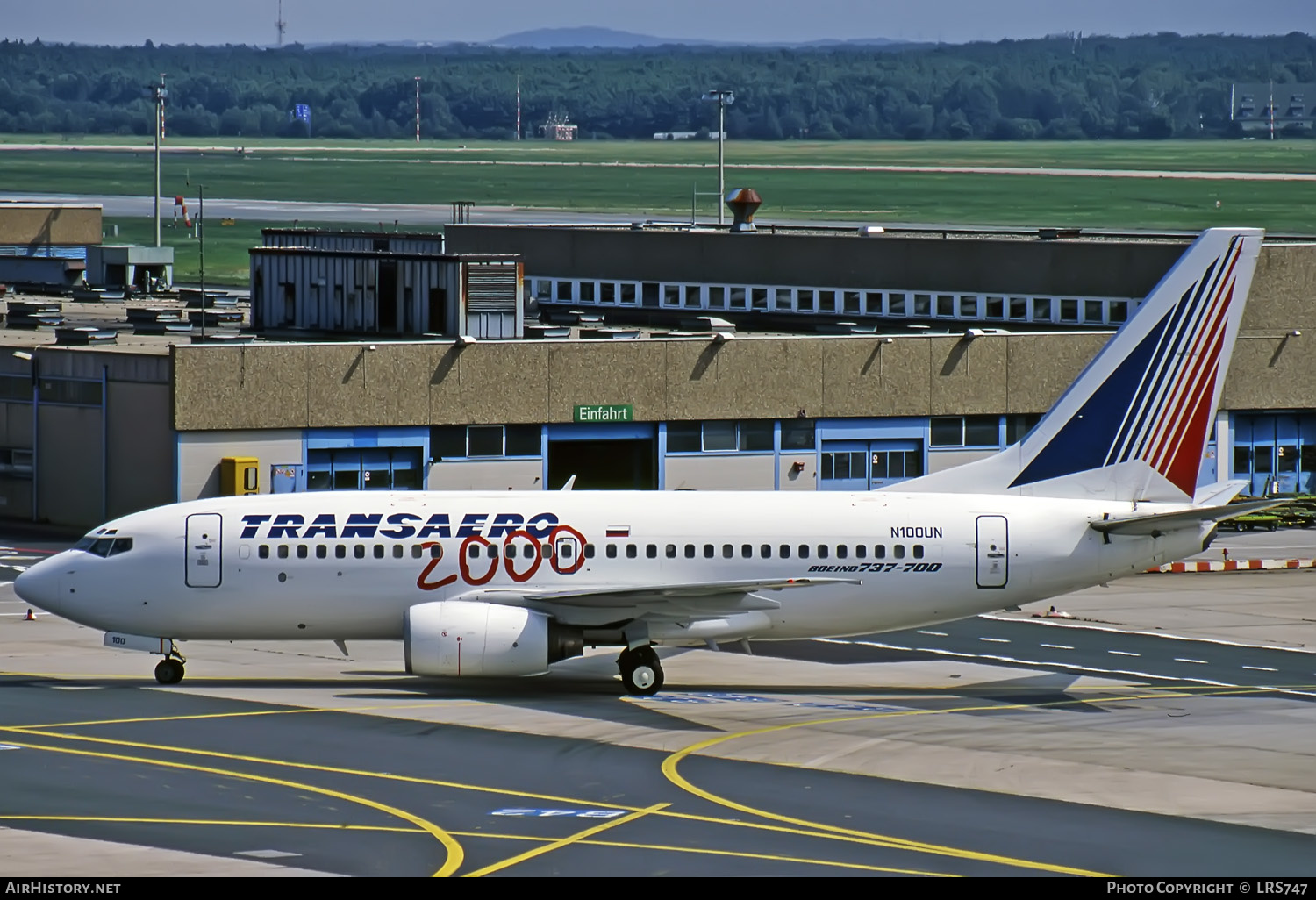 Aircraft Photo of N100UN | Boeing 737-7K9 | Transaero Airlines | AirHistory.net #393157