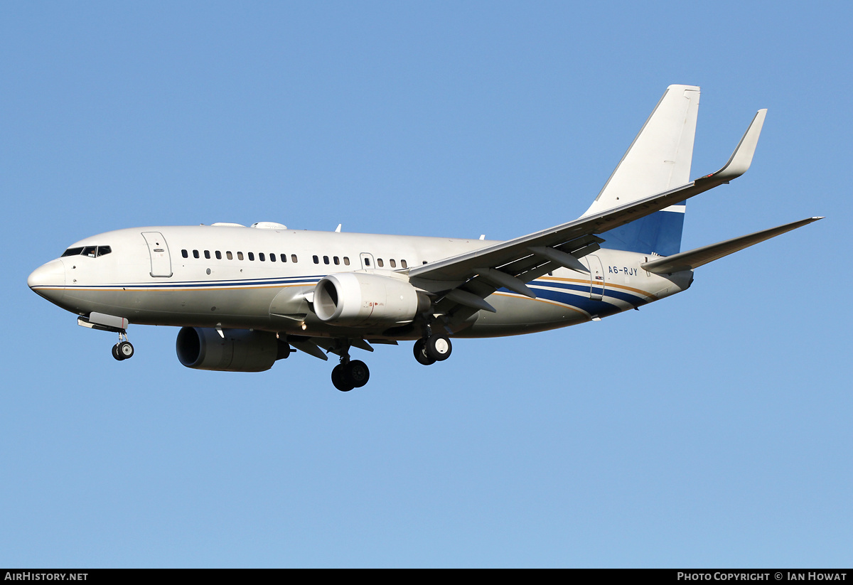 Aircraft Photo of A6-RJY | Boeing 737-7Z5 BBJ | AirHistory.net #393162