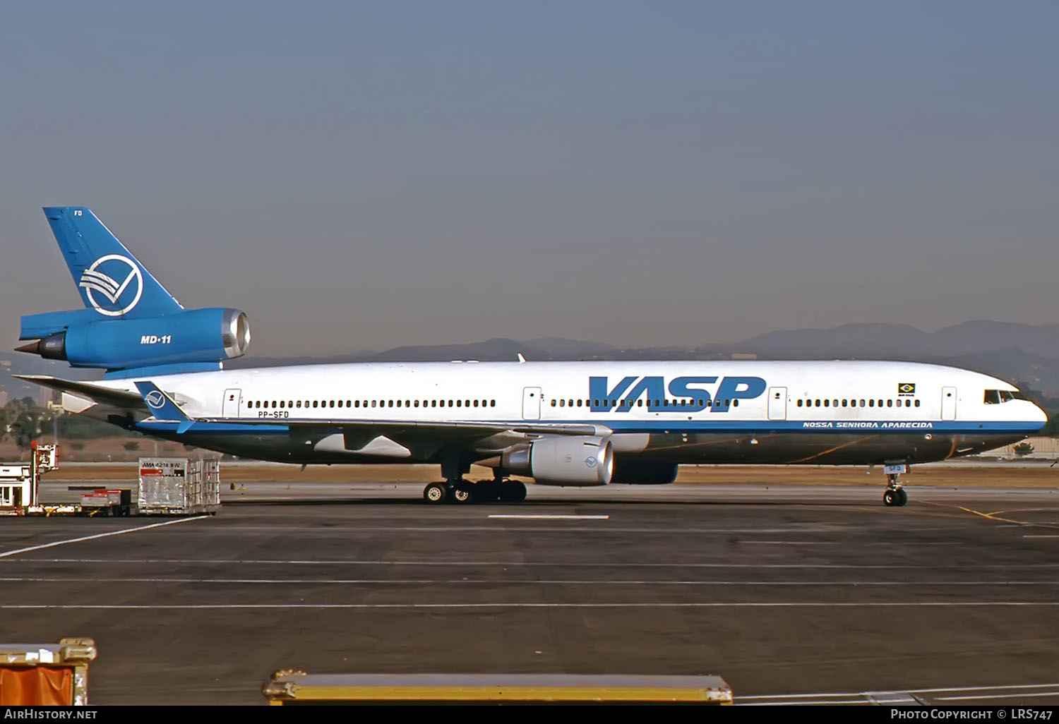 Aircraft Photo of PP-SFD | McDonnell Douglas MD-11 | VASP | AirHistory.net #393169