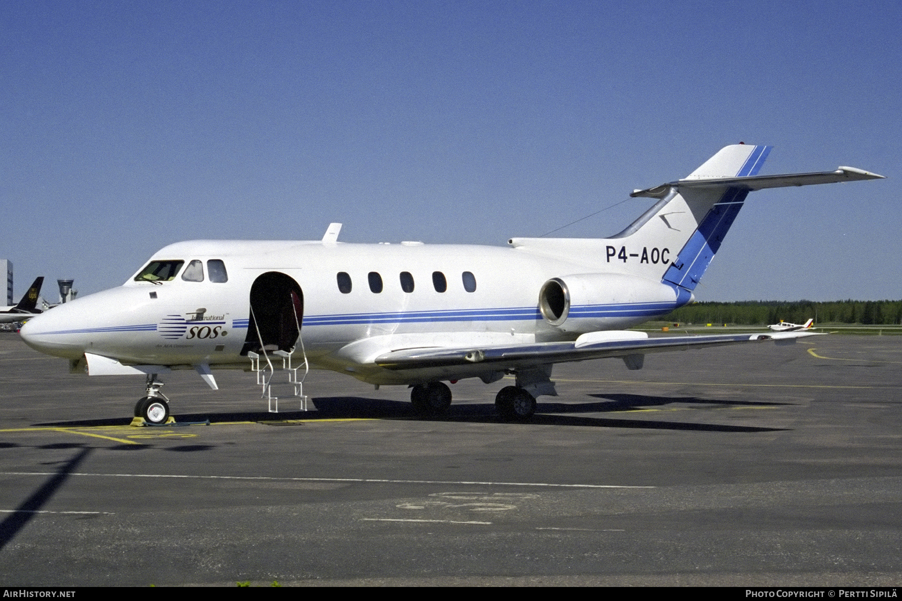 Aircraft Photo of P4-AOC | Hawker Siddeley HS-125-1A/731 | AirHistory.net #393178