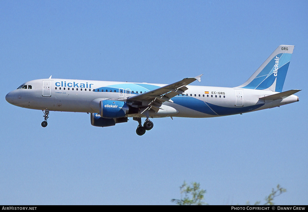 Aircraft Photo of EC-GRG | Airbus A320-211 | Clickair | AirHistory.net #393196