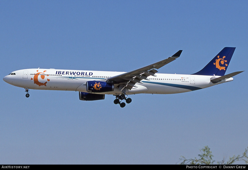 Aircraft Photo of EC-JHP | Airbus A330-343E | Iberworld Airlines | AirHistory.net #393203