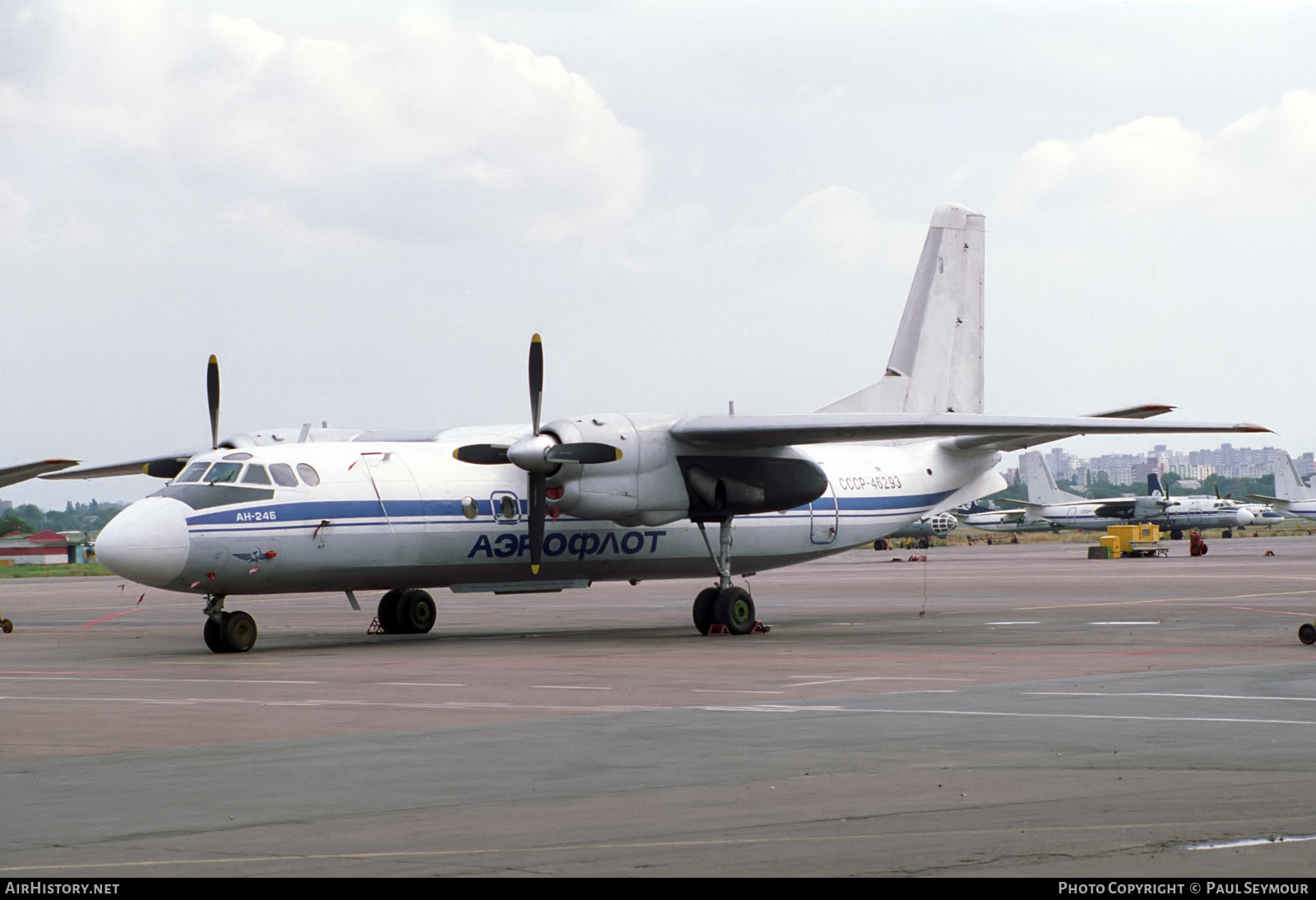 Aircraft Photo of CCCP-46293 | Antonov An-24B | Aeroflot | AirHistory.net #393205
