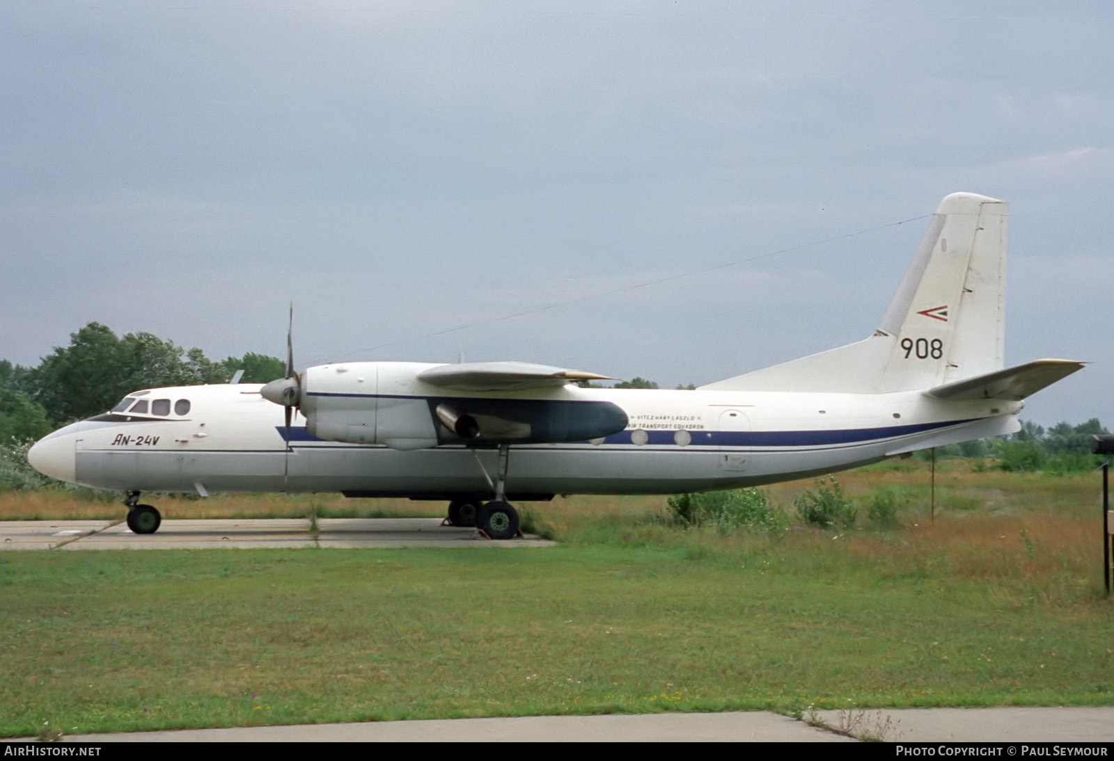 Aircraft Photo of 908 | Antonov An-24V | Hungary - Air Force | AirHistory.net #393219