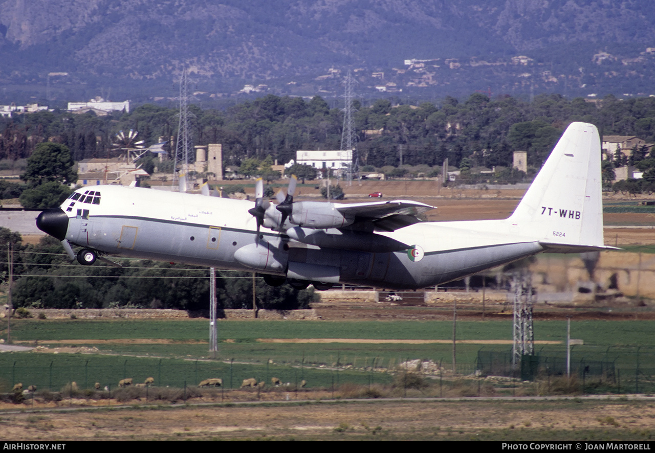Aircraft Photo of 7T-WHB / 5224 | Lockheed C-130H-30 Hercules (L-382) | Algeria - Air Force | AirHistory.net #393229
