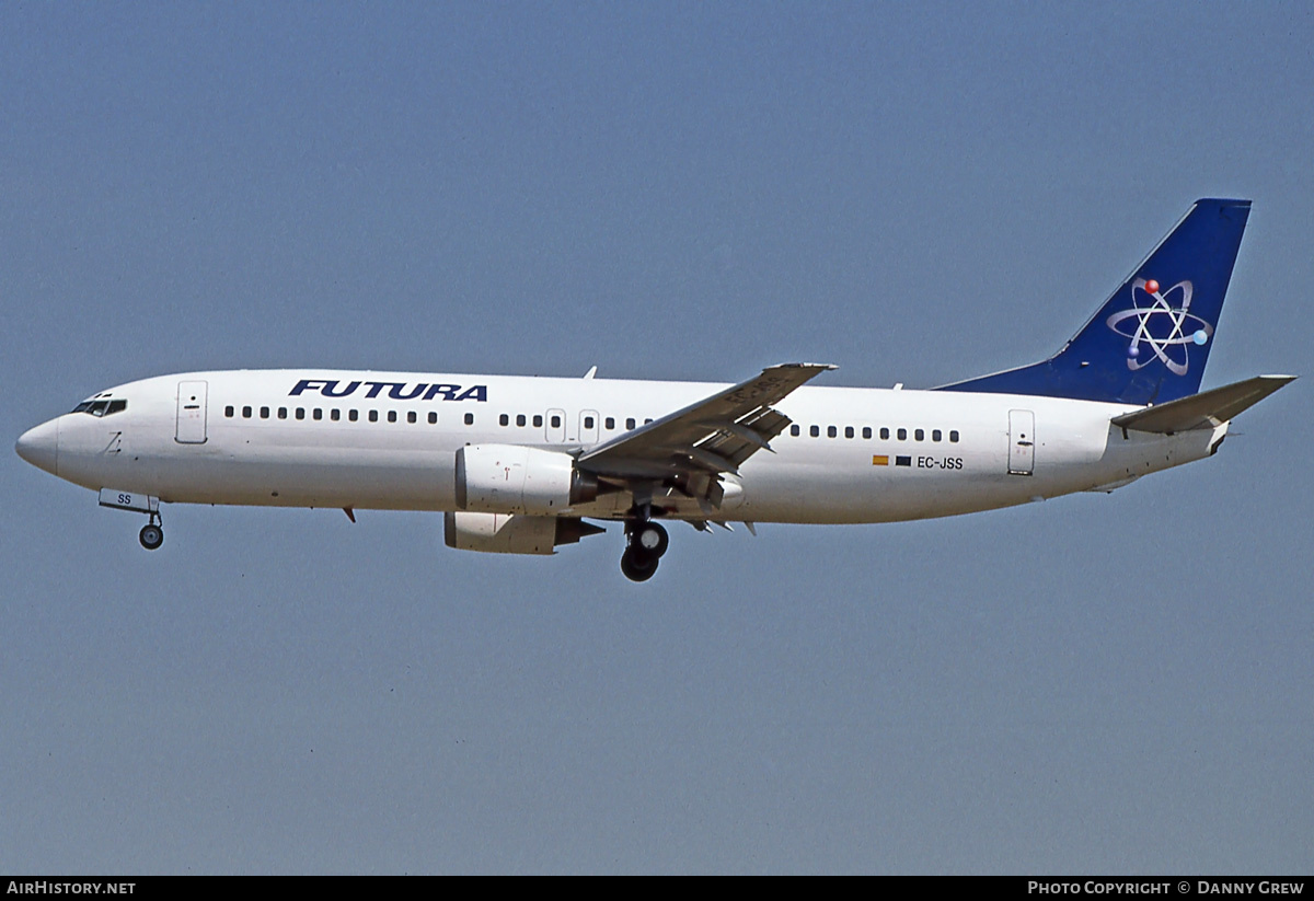 Aircraft Photo of EC-JSS | Boeing 737-4K5 | Futura International Airways | AirHistory.net #393243