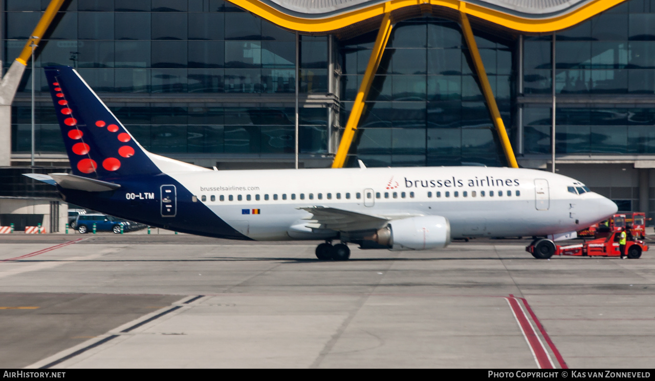 Aircraft Photo of OO-LTM | Boeing 737-3M8 | Brussels Airlines | AirHistory.net #393245