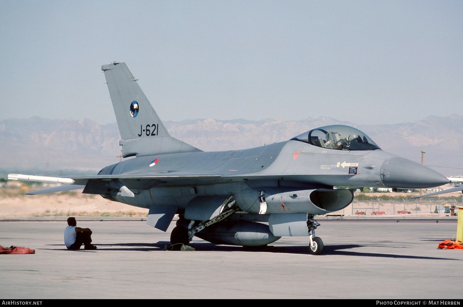 Aircraft Photo of J-621 | General Dynamics F-16A Fighting Falcon | Netherlands - Air Force | AirHistory.net #393259