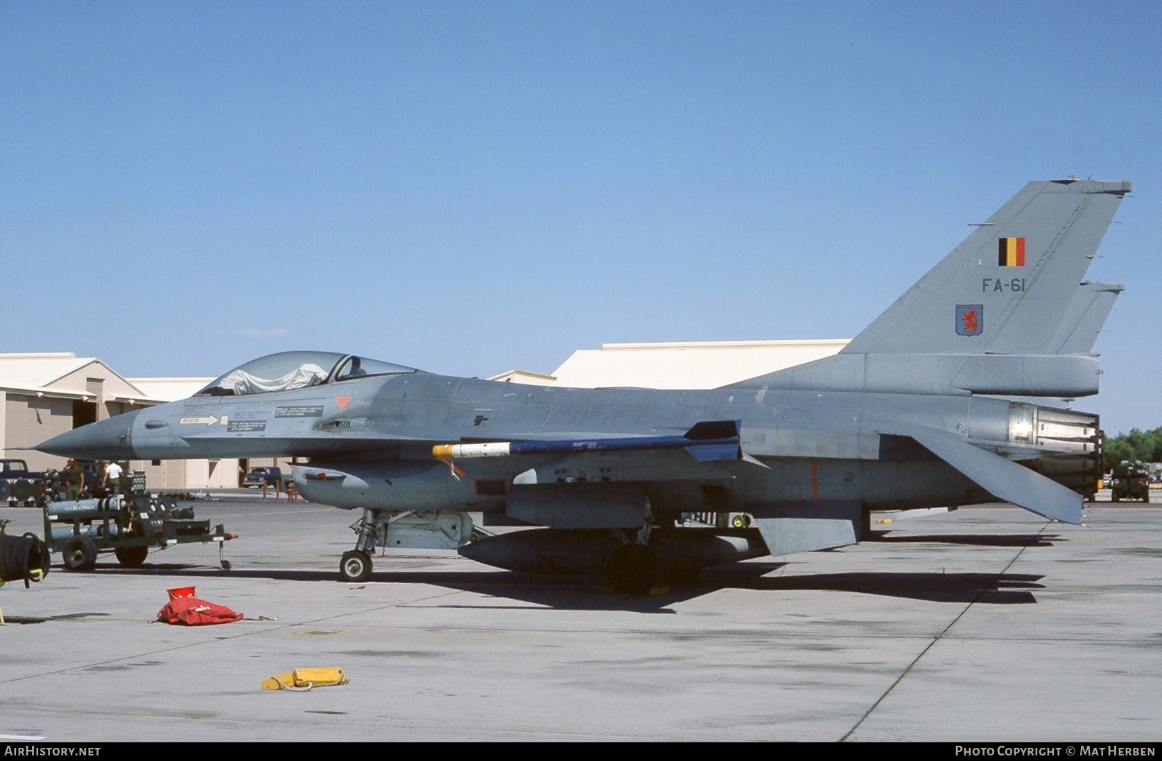 Aircraft Photo of FA-61 | General Dynamics F-16AM Fighting Falcon | Belgium - Air Force | AirHistory.net #393262