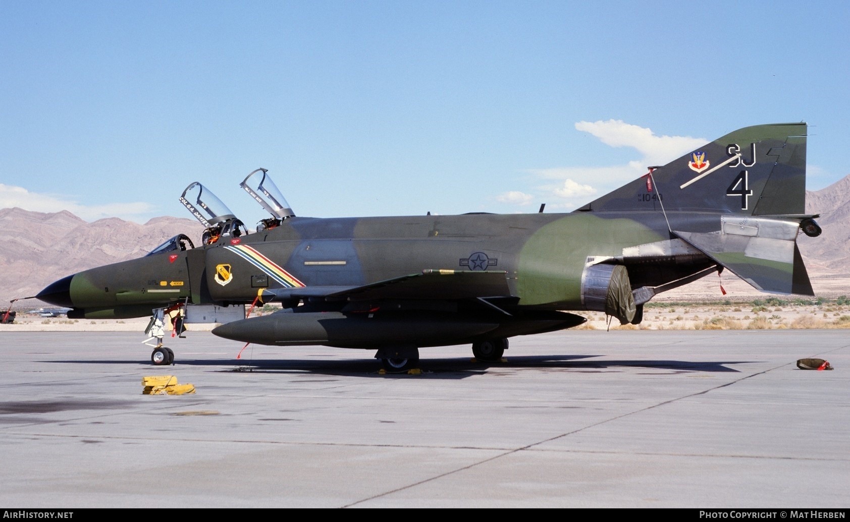 Aircraft Photo of 74-1040 | McDonnell Douglas F-4E Phantom II | USA - Air Force | AirHistory.net #393269
