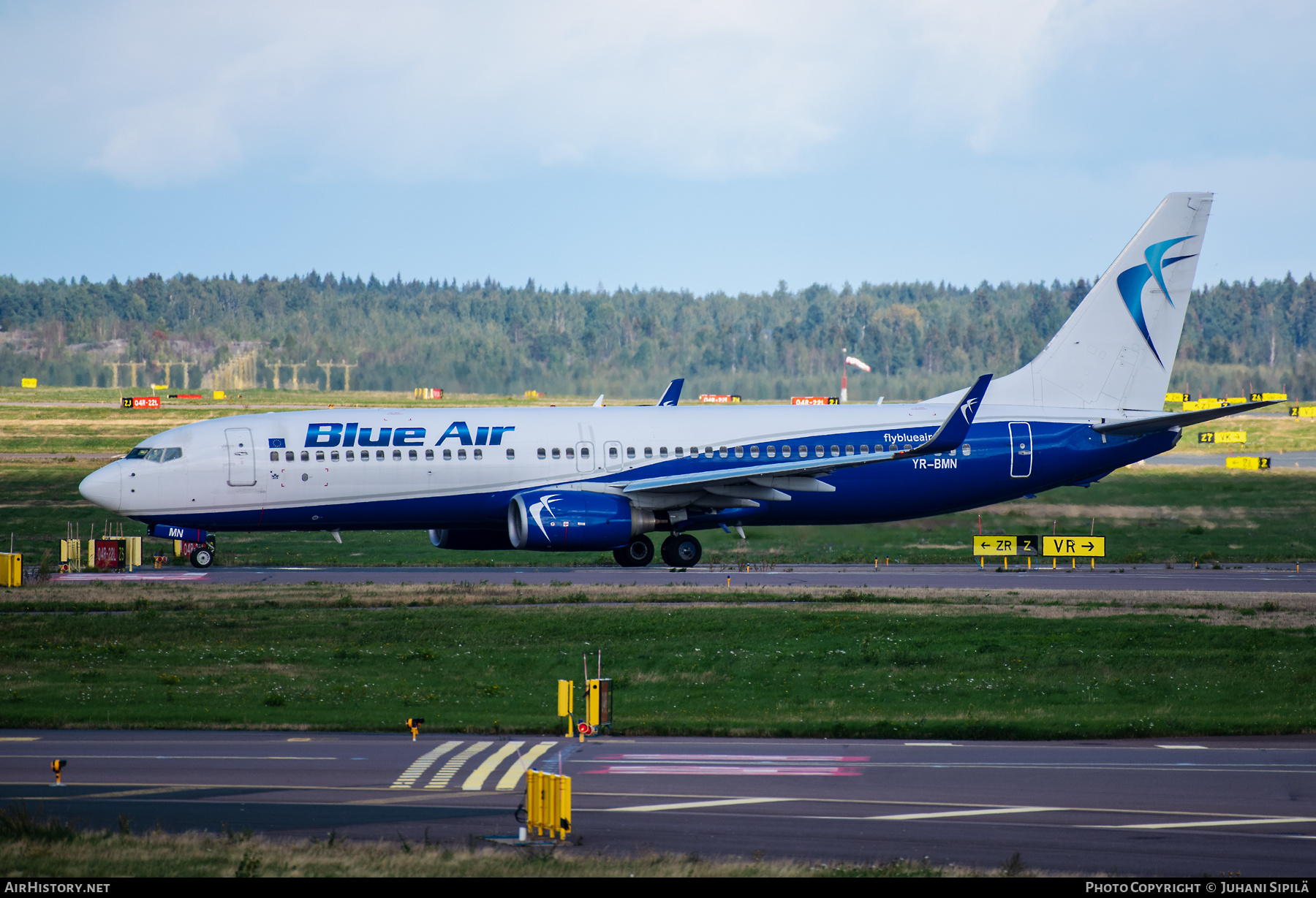 Aircraft Photo of YR-BMN | Boeing 737-82R | Blue Air | AirHistory.net #393279