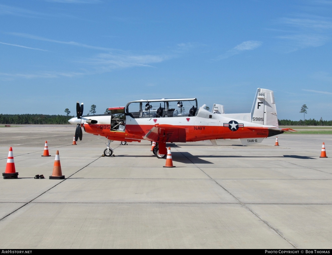 Aircraft Photo of 165985 / 5985 | Raytheon T-6A Texan II | USA - Navy | AirHistory.net #393286
