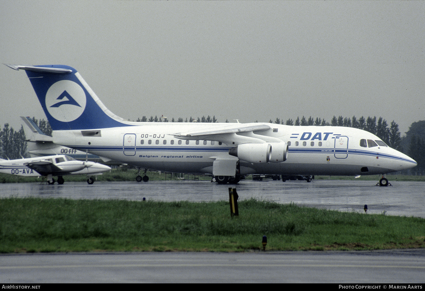 Aircraft Photo of OO-DJJ | British Aerospace BAe-146-200 | Delta Air Transport - DAT | AirHistory.net #393289