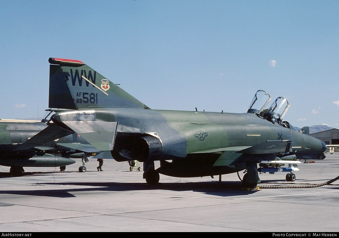 Aircraft Photo of 69-7581 / AF69-581 | McDonnell Douglas F-4G Phantom II | USA - Air Force | AirHistory.net #393290