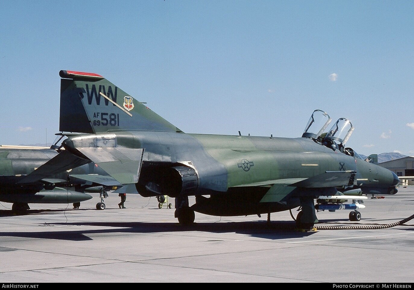 Aircraft Photo of 69-7581 / AF69-581 | McDonnell Douglas F-4G Phantom II | USA - Air Force | AirHistory.net #393290
