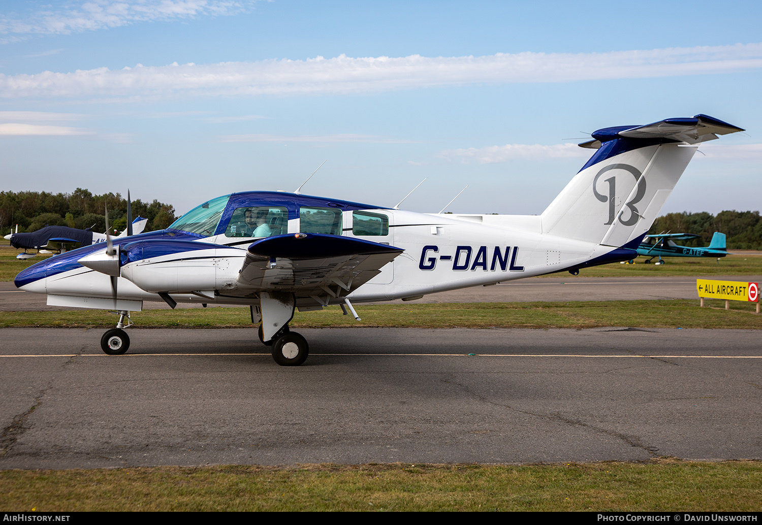Aircraft Photo of G-DANL | Beech 76 Duchess | AirHistory.net #393302