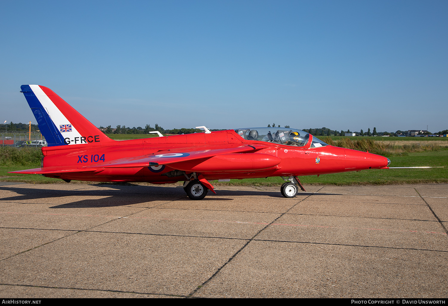 Aircraft Photo of G-FRCE / XS104 | Hawker Siddeley Gnat T.1 | UK - Air Force | AirHistory.net #393306