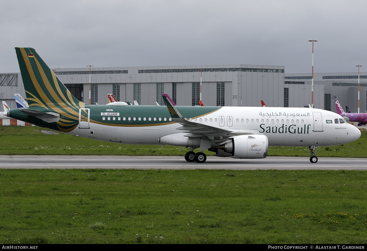 Aircraft Photo of D-AUAM | Airbus A320-251N | SaudiGulf Airlines | AirHistory.net #393313