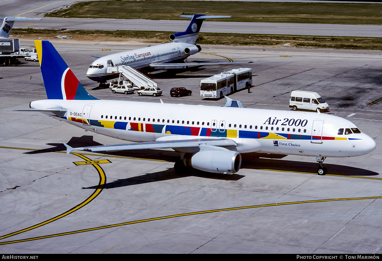 Aircraft Photo of G-OOAC | Airbus A320-231 | Air 2000 | AirHistory.net #393324