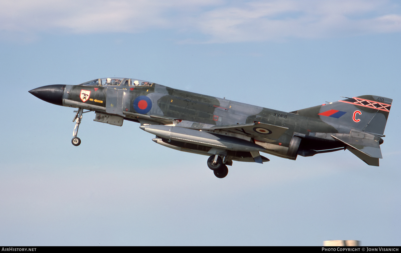 Aircraft Photo of XV418 | McDonnell Douglas F-4M Phantom FGR2 | UK - Air Force | AirHistory.net #393349